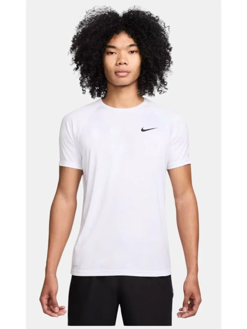 Nike Swim Hydroguard Dri-FIT UPF40+ Rash Guard NESSA588-100 Men's L‎ NEW w/ Tags